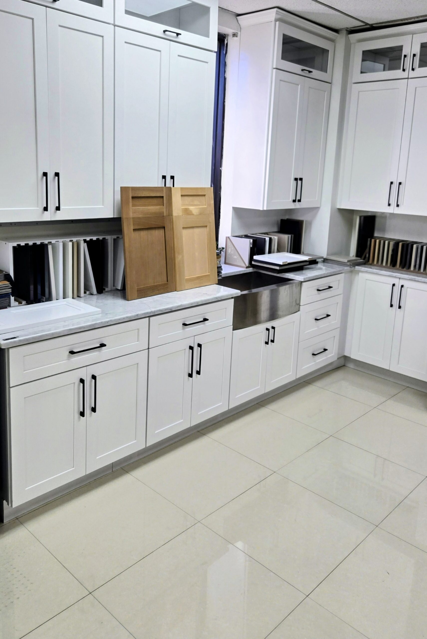 Kitchen renovation project with central island by Delta Renovations