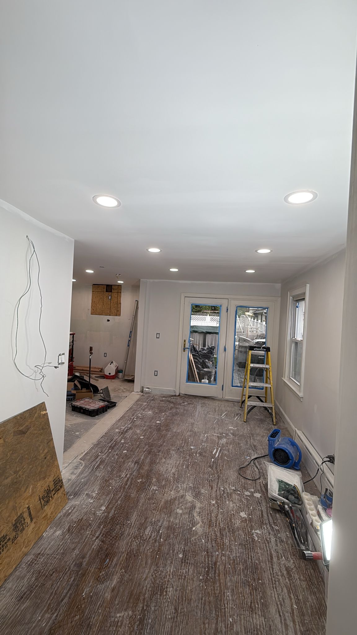 Delta Renovations team working on a renovation site in New Jersey