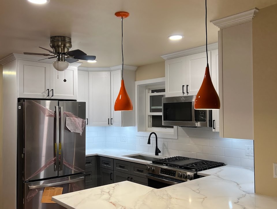 High quality quartz countertops installed by Delta Renovations in New Jersey