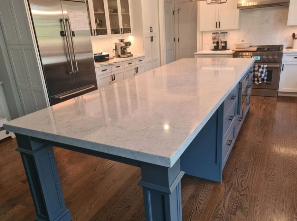 Modern kitchen upgrade shown in Renovation Project Photos in Bergen