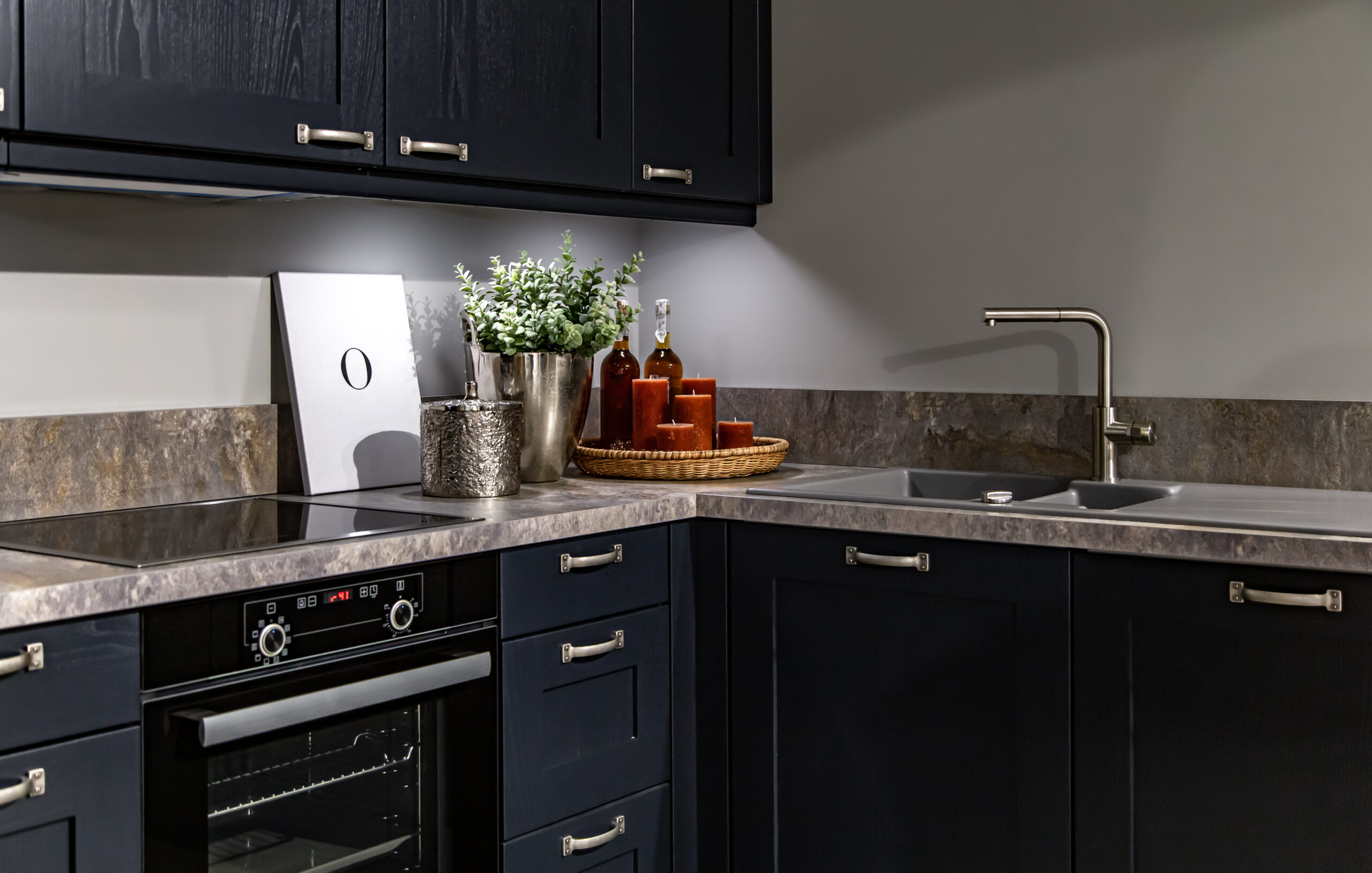 Kitchen renovation project with central island by Delta Renovations