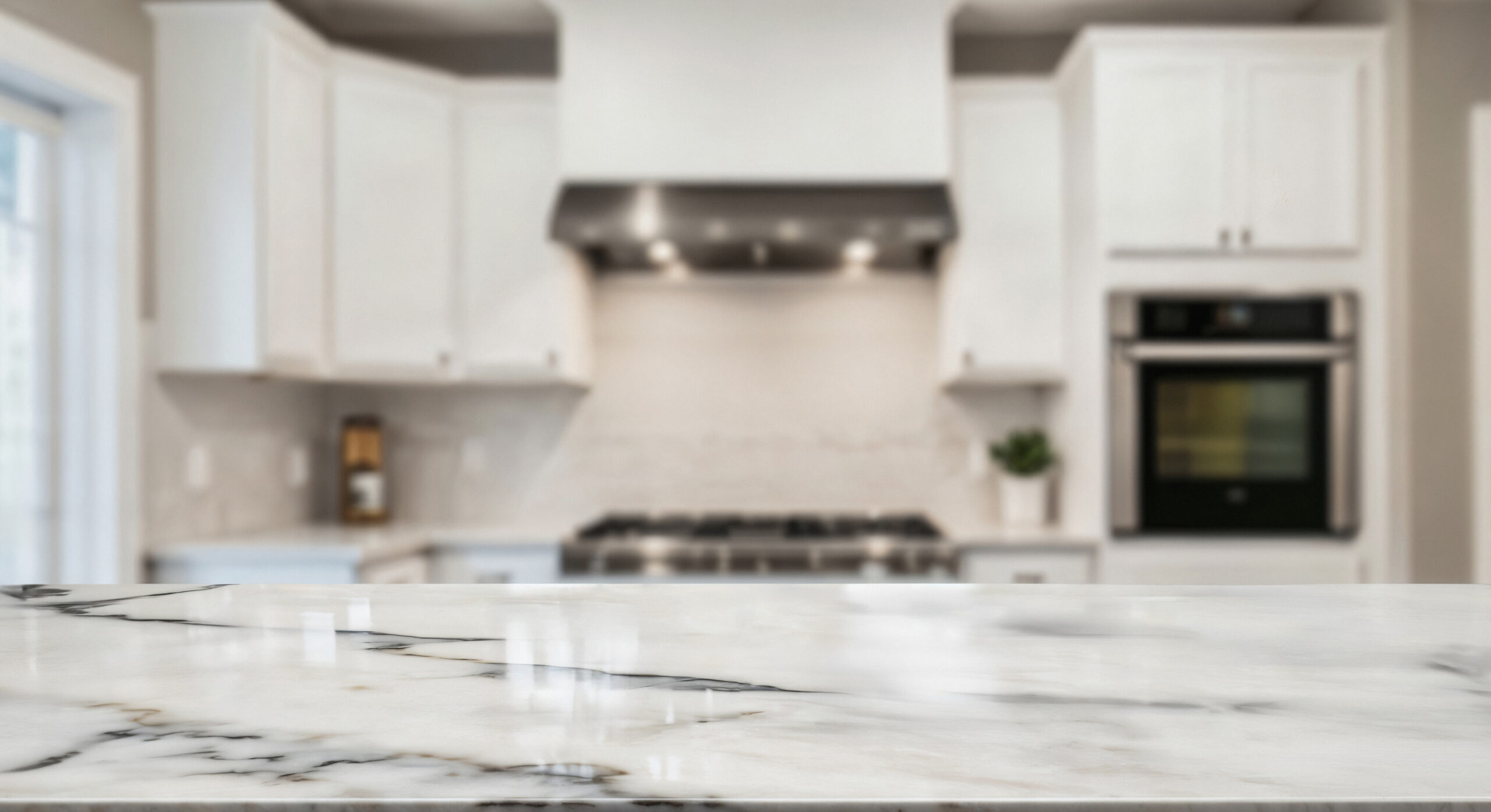 Bright kitchen renovation with wood floors and modern finishes